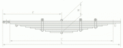 Рессора МАЗ 500-2902012-Б2 передняя